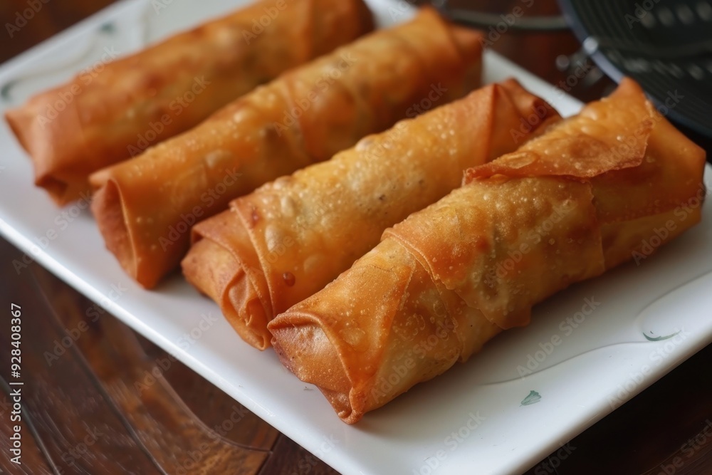 Fried spring rolls popiah Fried spring rolls popiah