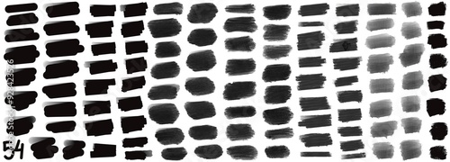 Grunge stripes mega set bundle collection. Black labels, frames, paint texture. Brush strokes mockups template. Background handmade design elements.