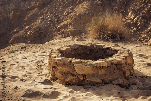 ai generative well in the desert