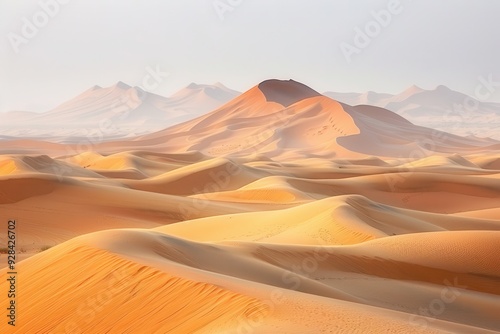 Sand dunes in UAE
