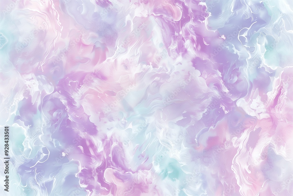 Fototapeta premium Soft pastel colors, vintage-inspired abstract pattern, Generative AI