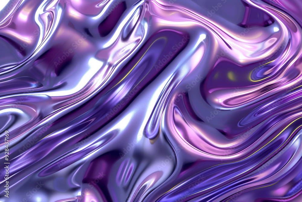 Obraz premium Beautiful texture liquid soft metal, design natural abstract background