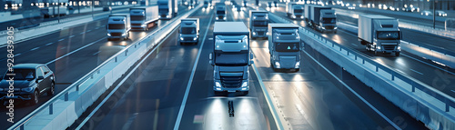 Autonomous Truck Convoy on ...