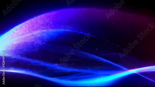 blue planet with space