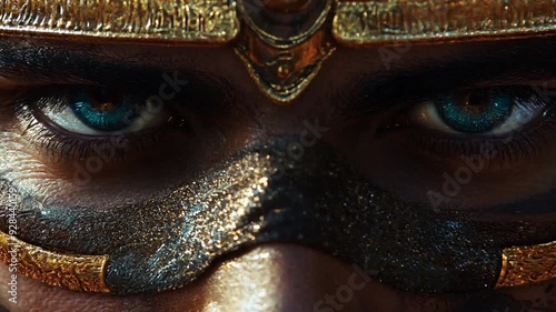 Picture of a man dressed in Egyptian clothing