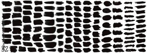 Grunge stripes mega set bundle collection. Black labels, frames, paint texture. Brush strokes mockups template. Background handmade design elements.