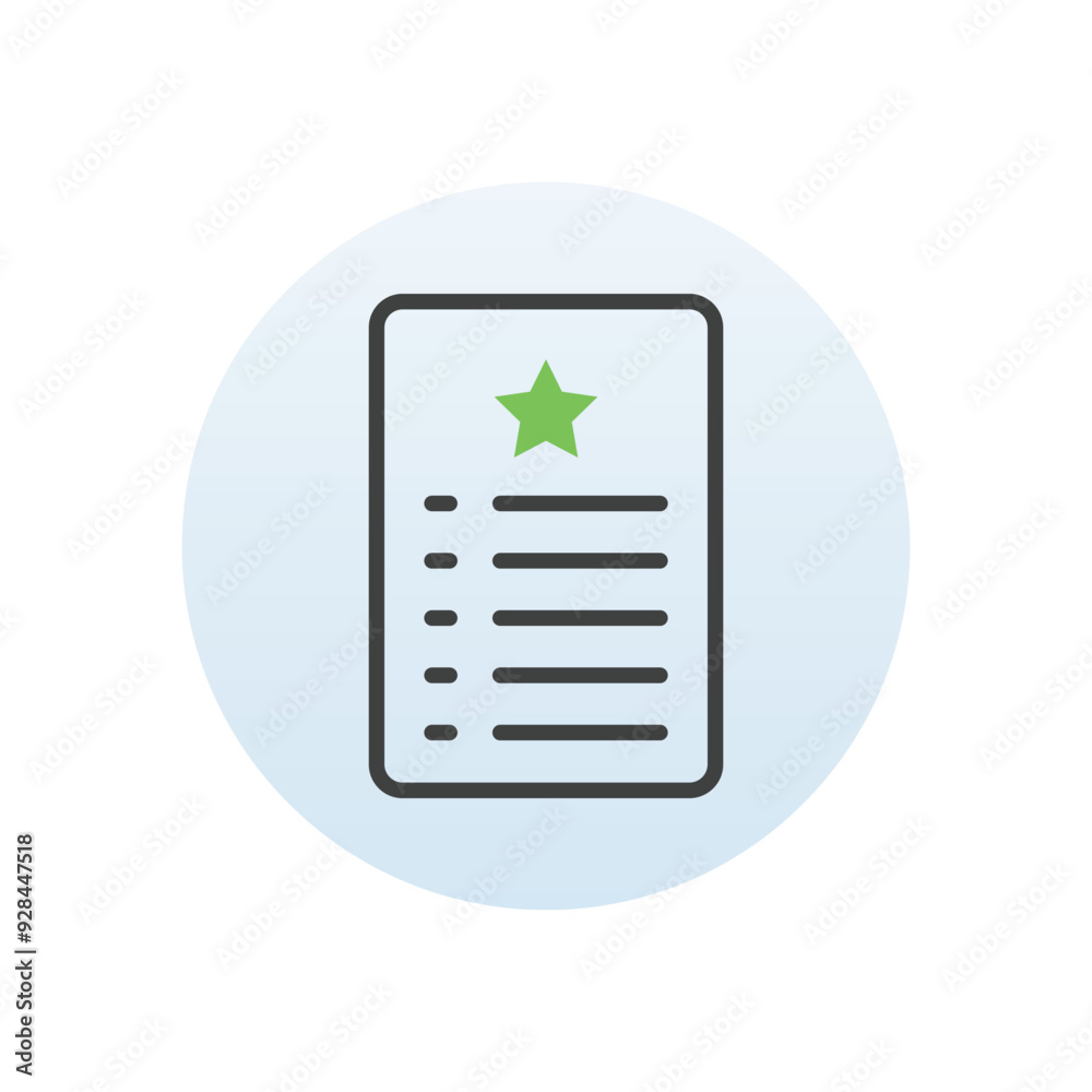 Shopping List vector icon Shopping List vector icon