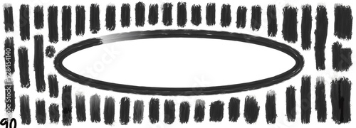 Grunge stripes mega set bundle collection. Black labels, frames, paint texture. Brush strokes mockups template. Background handmade design elements.