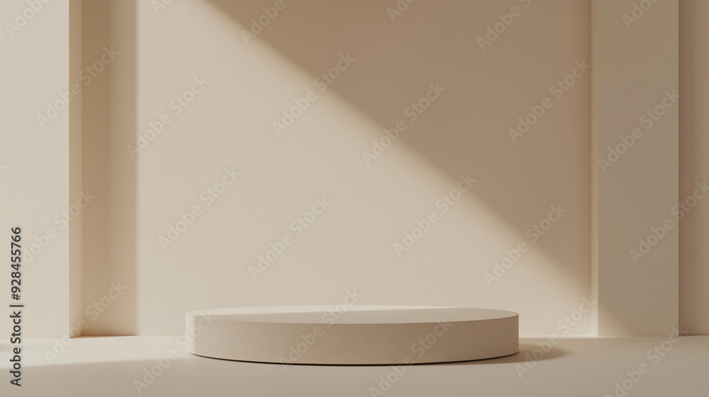 empty white room, A sleek, minimalist 3D podium with smooth edges and a simple, geometric design, set against a neutral background, perfect for showcasing products empty white room, A sleek, minimalist 3D podium with smooth edges and a simple, geometric design, set against a neutral background, perfect for showcasing products