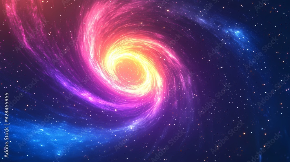 Cosmic Vortex: A Swirling Nebula in Deep Space Cosmic Vortex: A Swirling Nebula in Deep Space