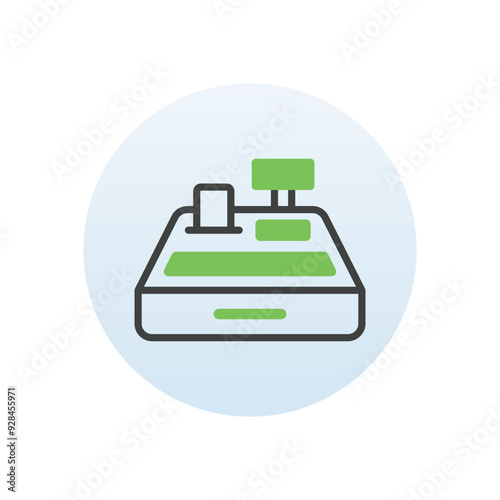 Cash Register vector icon