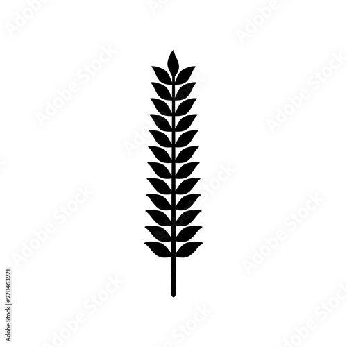 wheat / grain icon vector design template