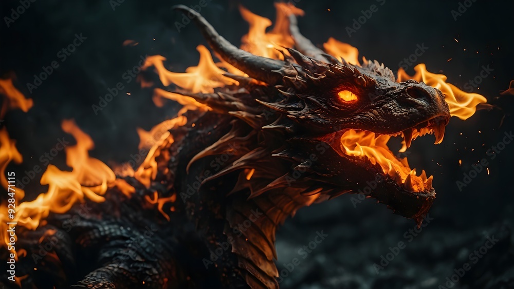 Dragon in the valley of shadows with secrets untold Dragon in the valley of shadows with secrets untold