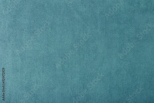 macro texture fabric of large binding for sewing blue background color photo