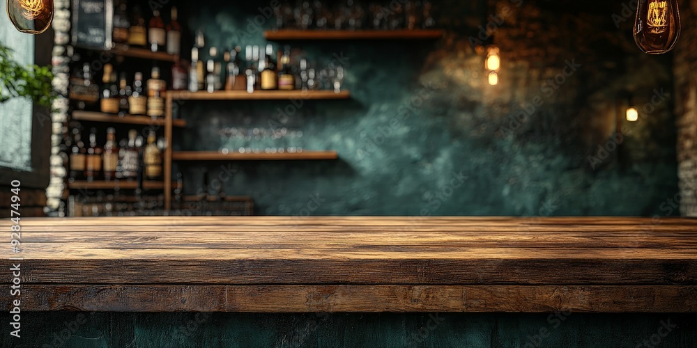 Dark Wooden Table Textured Background Dark Wooden Table Textured Background
