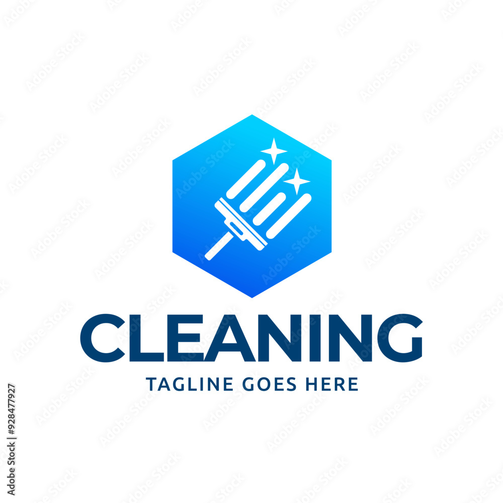 Window cleaning service logo. Window glass cleaning vector logo Window cleaning service logo. Window glass cleaning vector logo