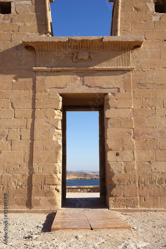 Temple of Dakka in Lower Nubia, Egypt photo