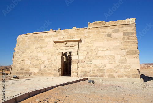 Temple of Maharraqa in Lower Nubia, Egypt