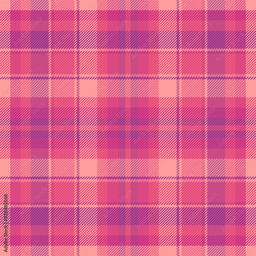 Refresh pattern texture textile, style fabric tartan background. Random vector check plaid seamless in red and pink colors. Refresh pattern texture textile, style fabric tartan background. Random vector check plaid seamless in red and pink colors.