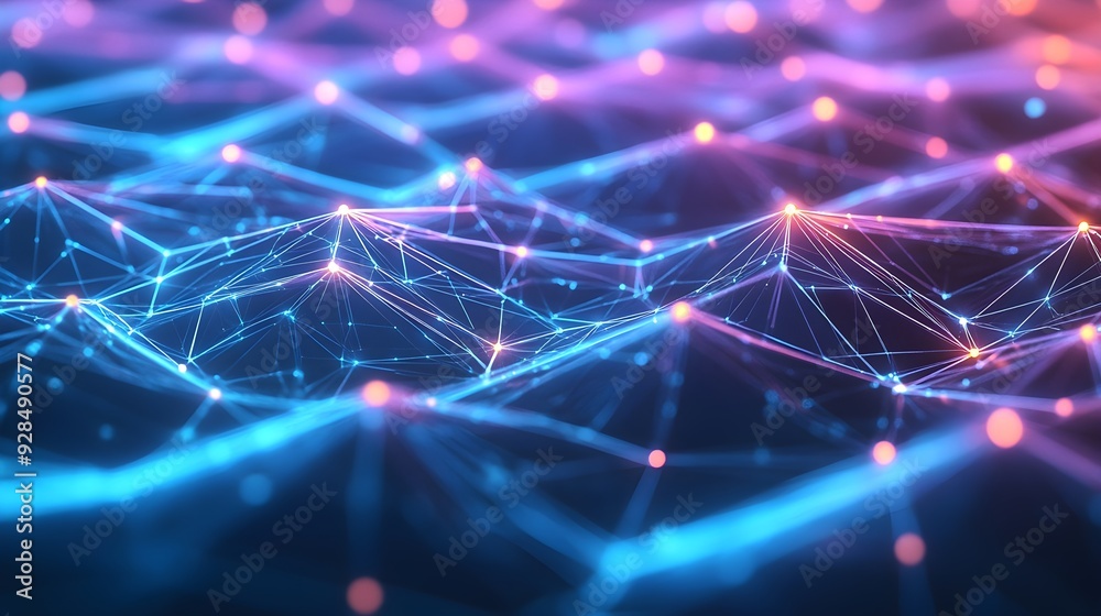 Abstract Network Connection Technology Background Abstract Network Connection Technology Background