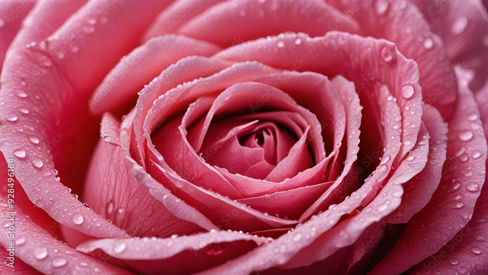 Textured pink rose petal with water drops close-up macro fresh Roz romance pink roz, Textured pink rose petal with water drops close-up macro fresh Roz romance pink roz,