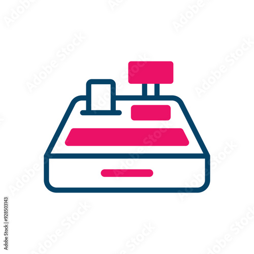 Cash Register vector icon