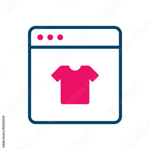 Web Shopping vector icon