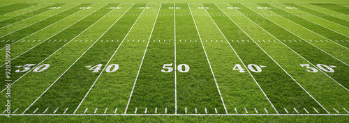 American football field 