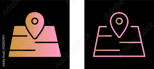 Map Vector Icon