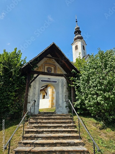 Obraz na płótnie Maria Wörth Kärnten w salonie