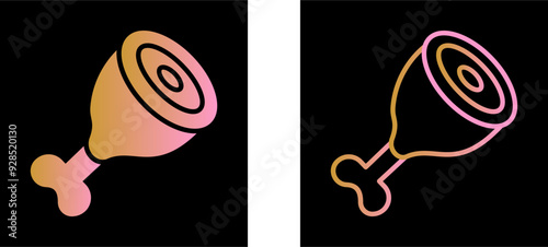 Meat Vector Icon