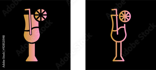 Cocktail Vector Icon