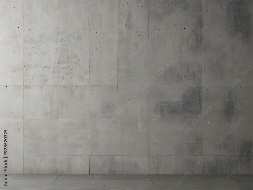 concrete wall and concrete floor, product display background concrete wall and concrete floor, product display background