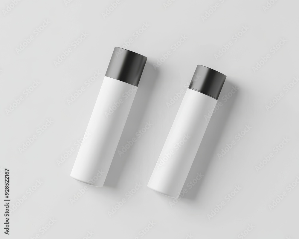 Angular tin can mockup template with paper tube pushups, ready for design presentations. Angular tin can mockup template with paper tube pushups, ready for design presentations.
