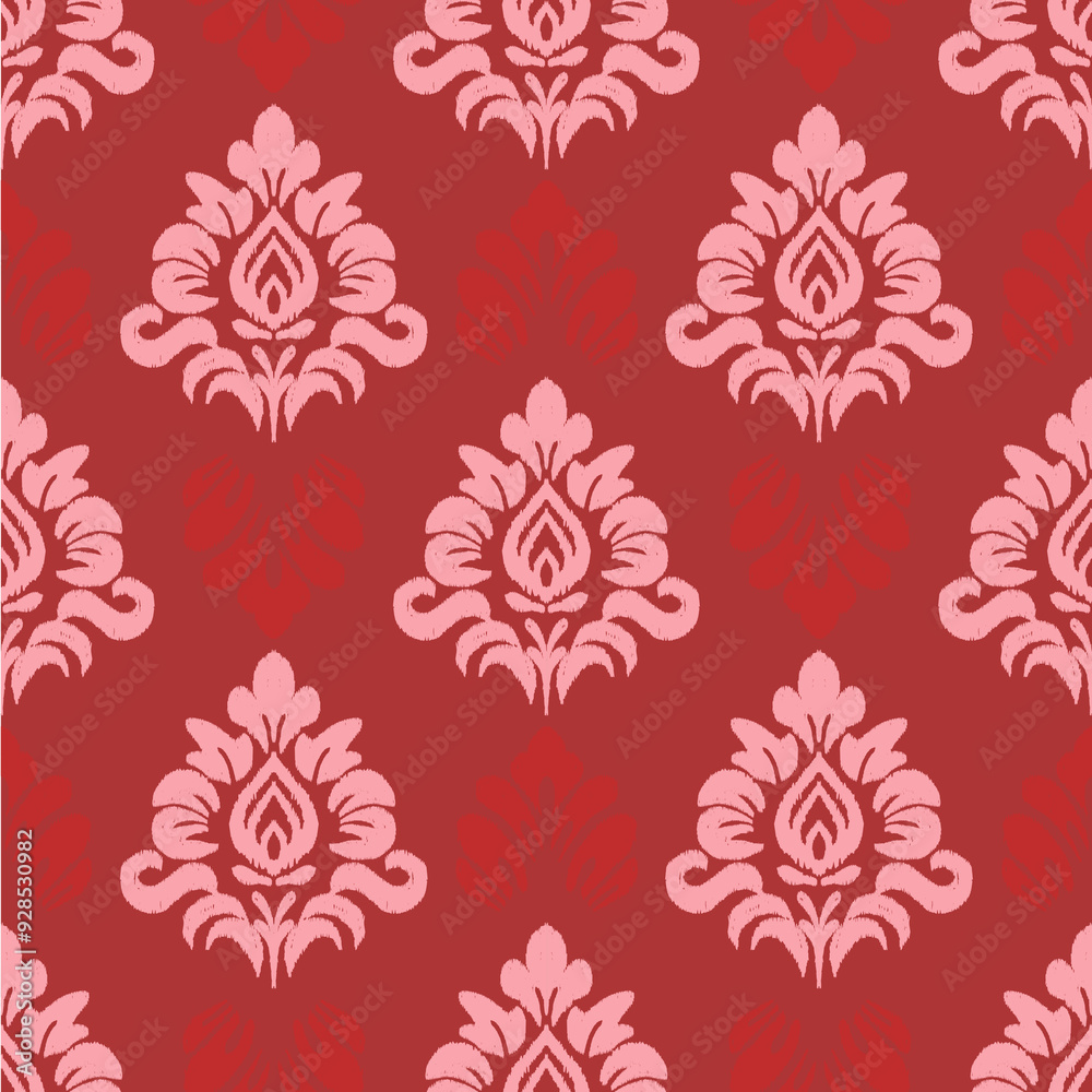 Fototapeta premium Madala seamless floral pattern