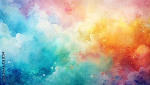 Abstract watercolor background with subtle variations of color and texture