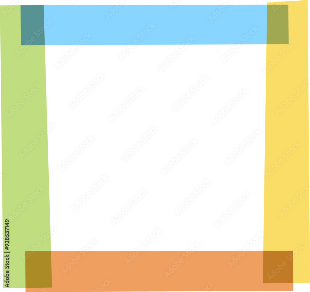 Memphis shape icon. Square shape. Memphis shape icon. Square shape.