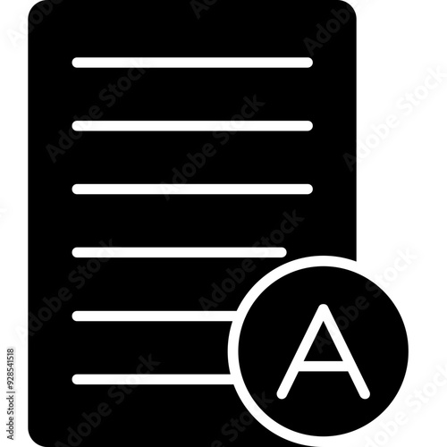 Grades Vector Icon Design