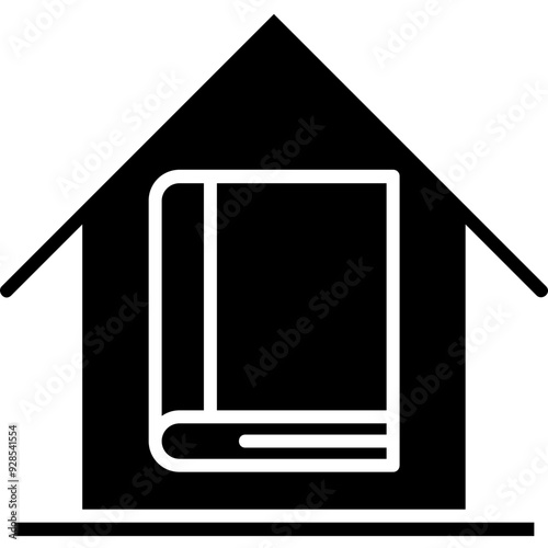 Home School Vector Icon Design