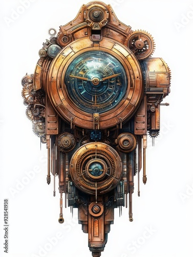 Steampunk Clockwork Device