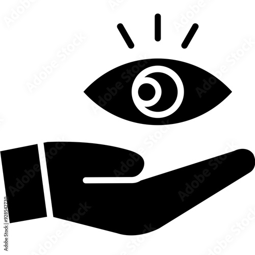Eye Care Vector Icon Design