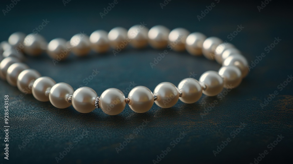 A String of Pearls on a Blue Surface A String of Pearls on a Blue Surface