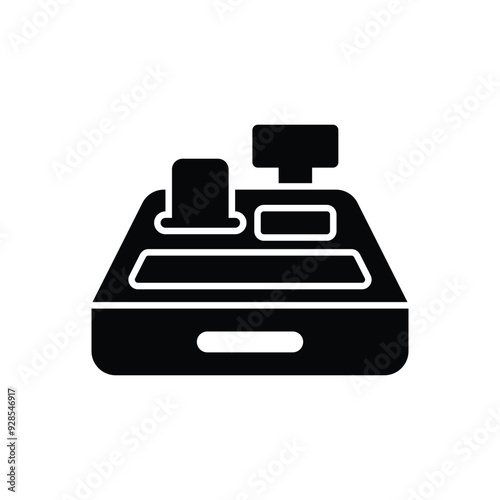 Cash Register vector icon