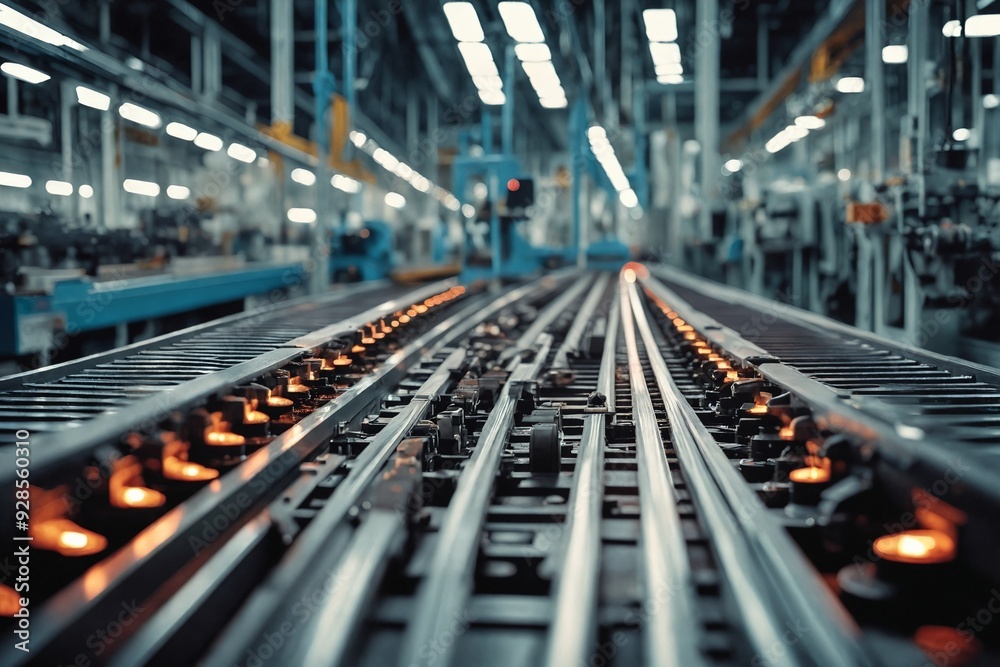 Industrial Assembly Line Industrial Assembly Line