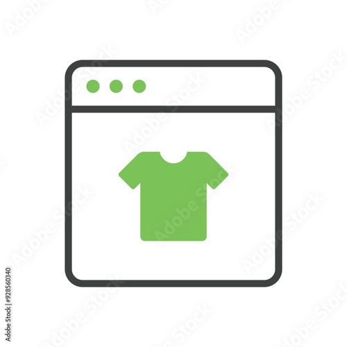 Web Shopping vector icon