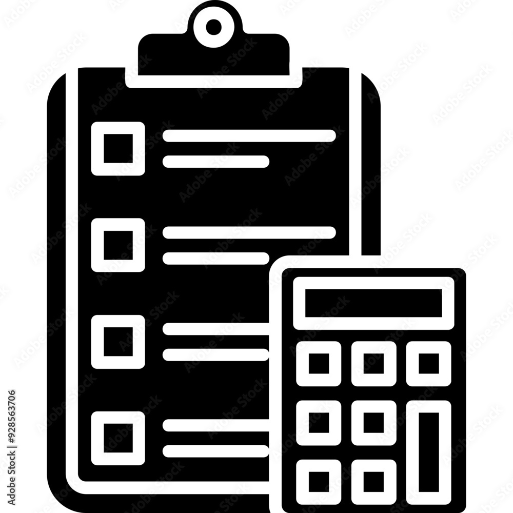 Accounting Vector Icon Design Accounting Vector Icon Design