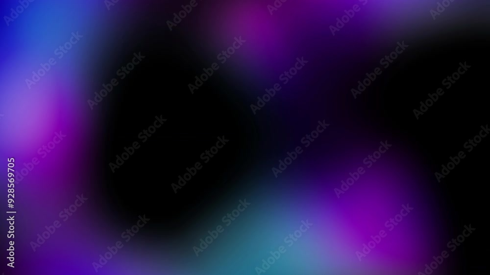 Looping abstract clowing background with multicolored blurred gradients moving on dark Looping abstract clowing background with multicolored blurred gradients moving on dark