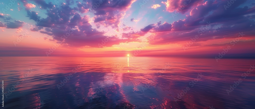 Serenity at Sunrise: Majestic Ocean View in Stunning Quality Serenity at Sunrise: Majestic Ocean View in Stunning Quality