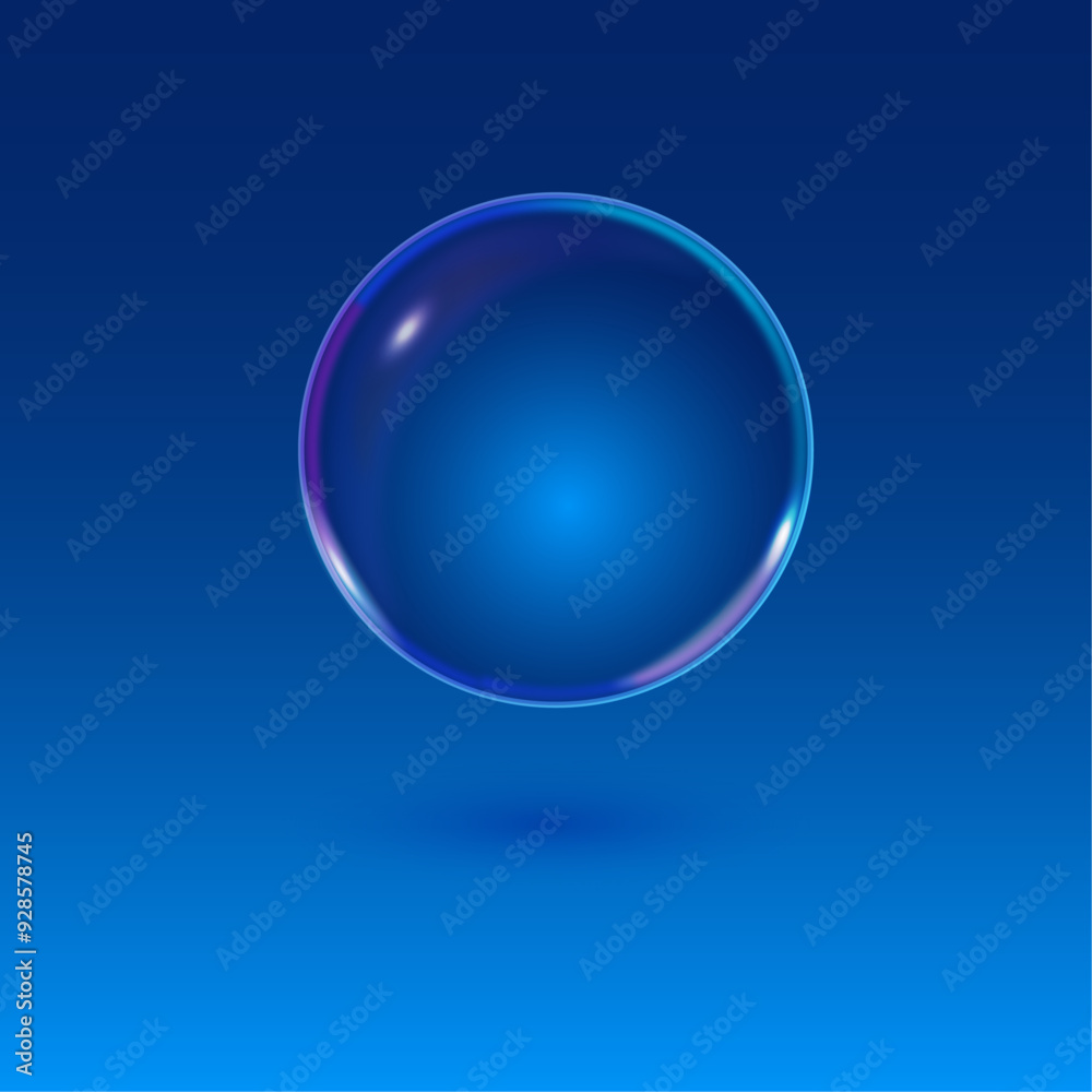Crystal purple ball on abstract background Crystal purple ball on abstract background