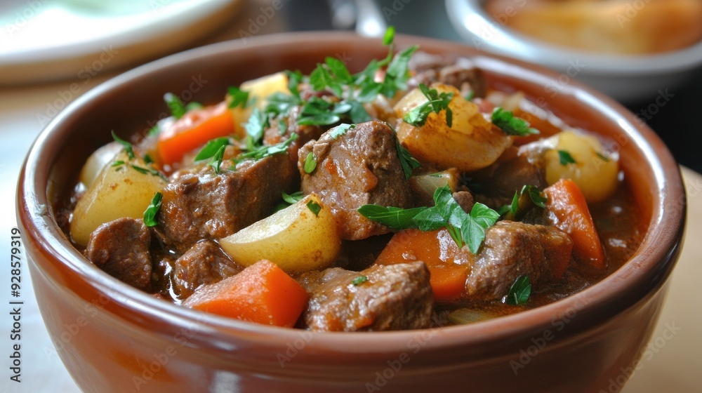 Beef Stew with Carrots, Potatoes, and Parsley Beef Stew with Carrots, Potatoes, and Parsley